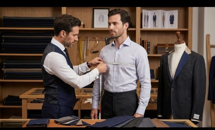 Men's tailoring measurement