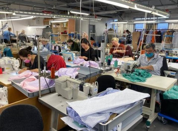 Tailoring workshop at U & B Tailoring Studio